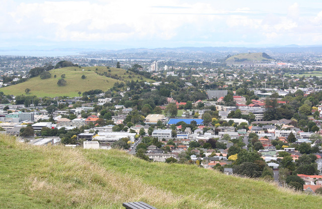 Vom Mt. Eden Richtung Süd-Osten
