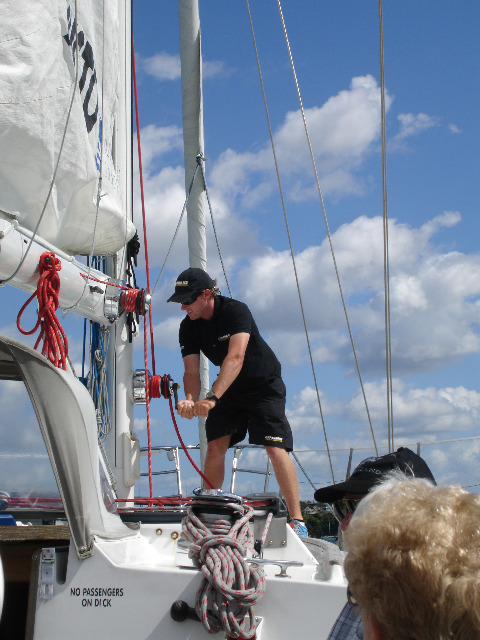 Segeltrip im Hafen von Auckland