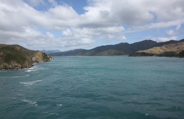 Einfahrt in die Marlborough Sounds