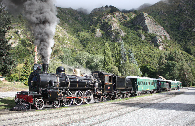 Dampfbahn, irgendwo unterwegs