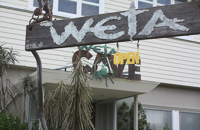 Eingang zur Weta Cave