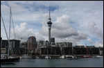 Vom Viaduct Harbour Richtung Innenstadt