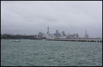 Auckland vom Steg aus