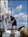 Segeltrip im Hafen von Auckland