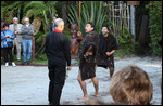 Maori Begrüssungsritual