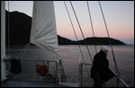 Sonnenaufgang im Milford Sound