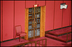 Rotes Exit Schild