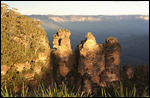Three Sisters im Abendrot